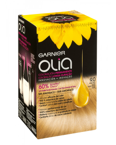 Garnier Olia Pack Coloração Permanente 9.0 Louro Muito Claro 1unid.
