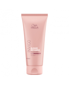 Wella Invigo Blonde Recharge Condicionador Cabelos Loiros Quentes 200ml