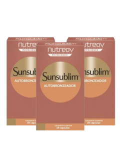 Nutreov Sunsublim Autobronzeador Cápsulas 3x28unid.