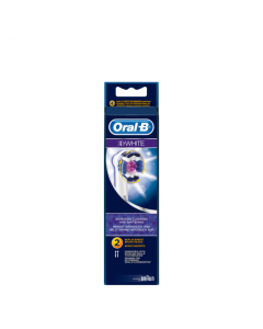 Oral B 3D White Recarga de Escova de Dentes Elétrica 2unid.