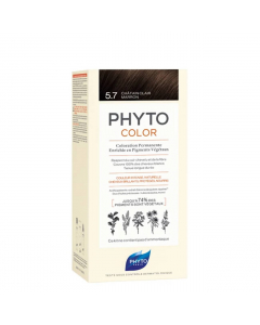 Phyto Phytocolor Coloração Permanente 5.7 Castanho Claro Marron