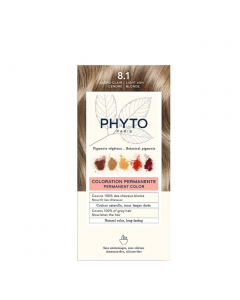 Phyto Phytocolor Coloração Permanente 8.1 Louro Claro Acinzentado
