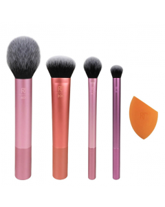Real Techniques Everyday Essentials Kit de Pincéis 5un.