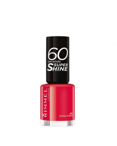 Rimmel 60 Seconds Super Shine Verniz Cor 430 Coralicious 8ml