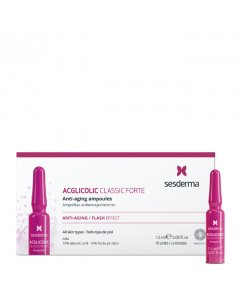 Sesderma Acglicolic Classic Forte Antienvelhecimento Ampolas 10unid.